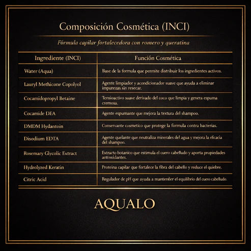 AQUALO™ Shampoo Anticaída y Crecimiento