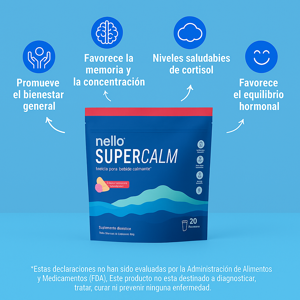 SuperCalm-Tu fórmula secreta para controlar el cortisol alto