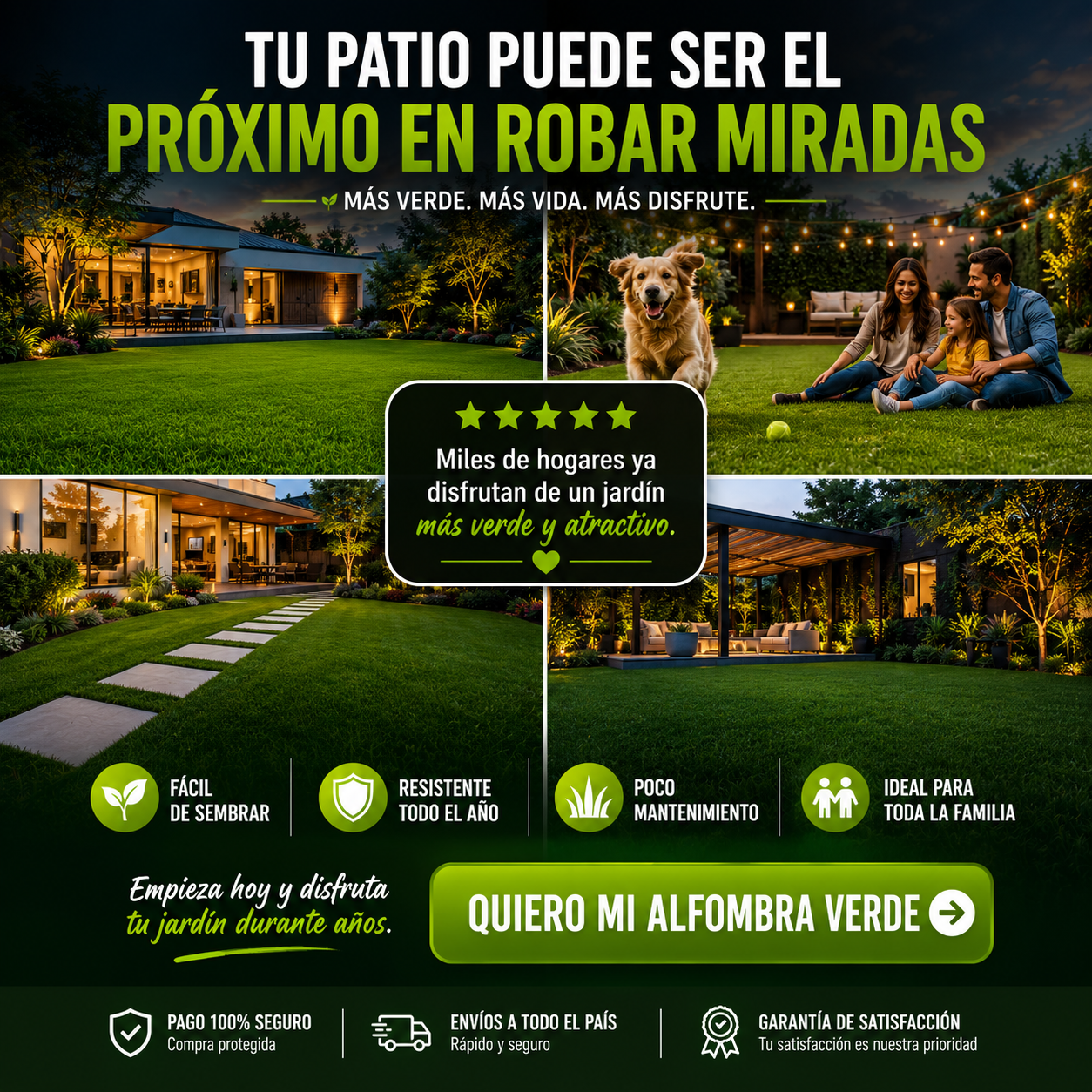 Boss Esmeralda-La Alfombra Verde De Tu Hogar