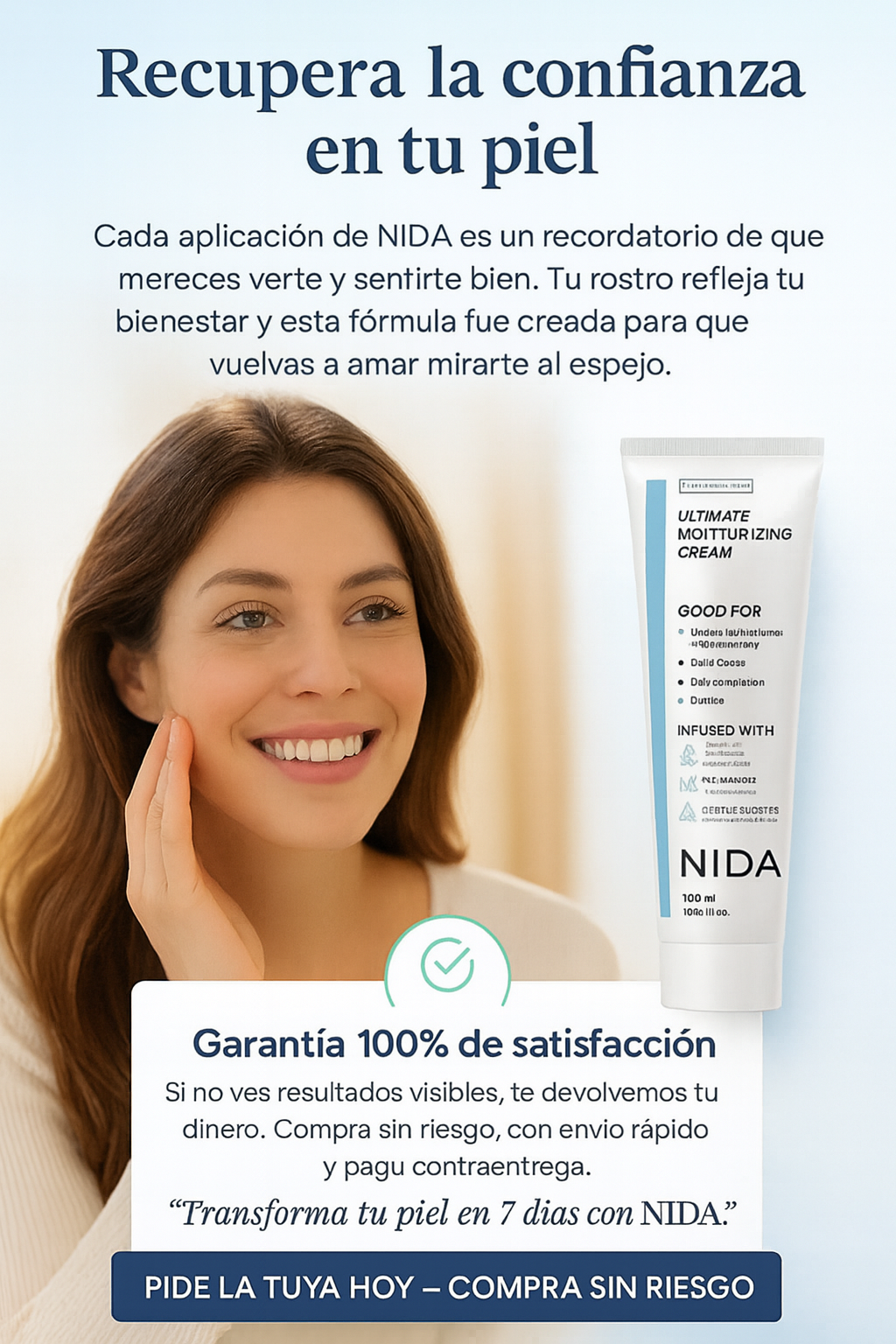 NIDA – Crema Coreana Anti-Edad Fórmula Avanzada