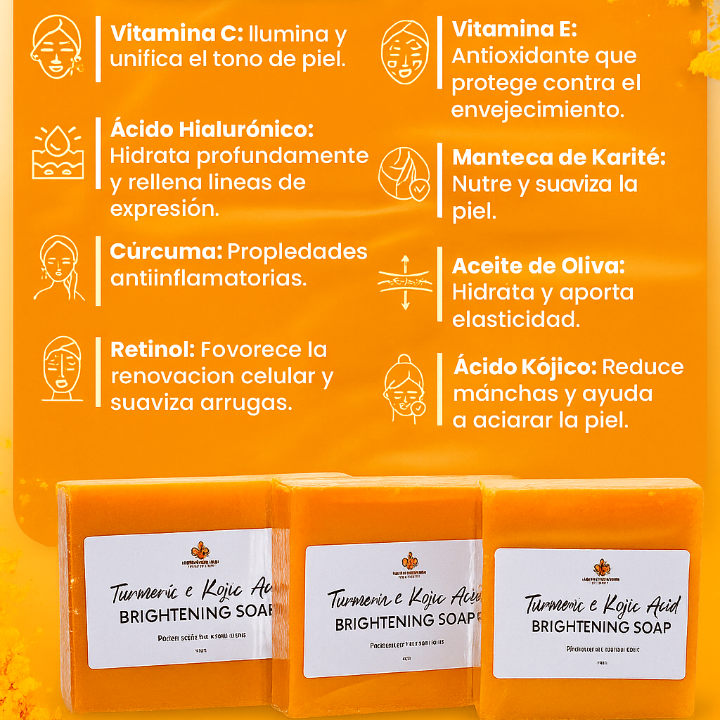 CurcuGlow — El jabón viral para una piel perfecta