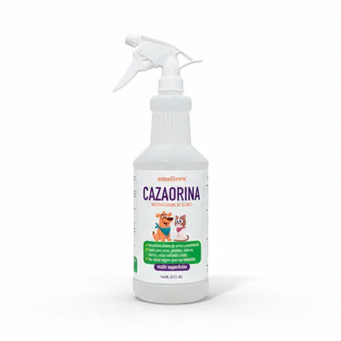 Cazaorina – Eliminador de Olores de Mascotas sin Cloro Y Con Aroma