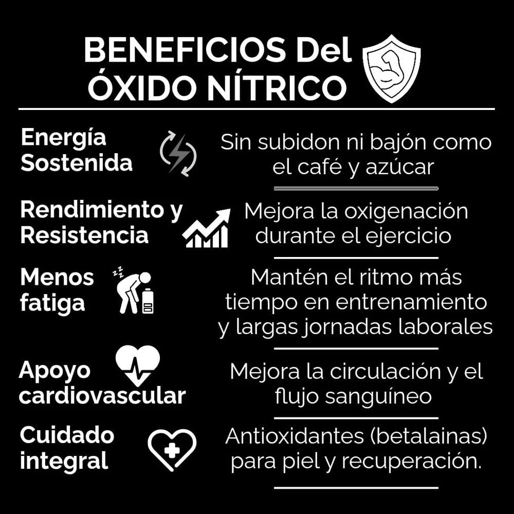 Beetroot – Remolacha Concentrada para Más Óxido Nítrico y Energía