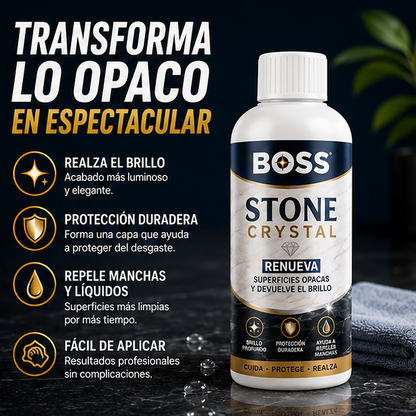 Stone Crystal – Renueva Superficies Opacas y Devuelve el Brillo