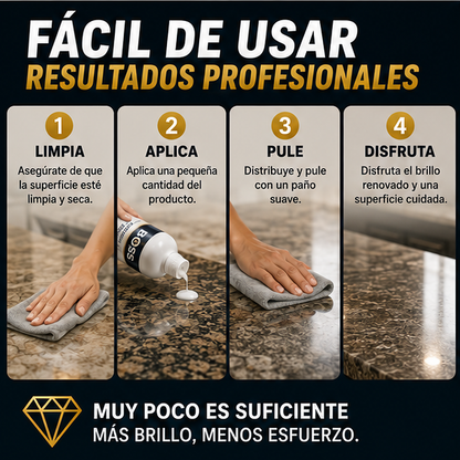 Stone Crystal – Renueva Superficies Opacas y Devuelve el Brillo