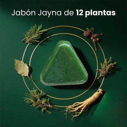 Shampo en Barra Jayna — Estimula y Recupera el Crecimiento de Cabello de Forma Natural