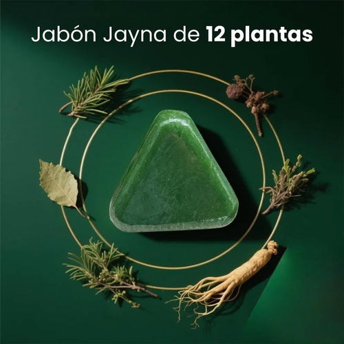 Shampo en Barra Jayna — Estimula y Recupera el Crecimiento de Cabello de Forma Natural