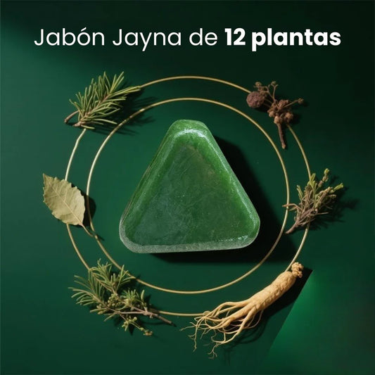 Shampo en Barra Jayna — Estimula y Recupera el Crecimiento de Cabello de Forma Natural