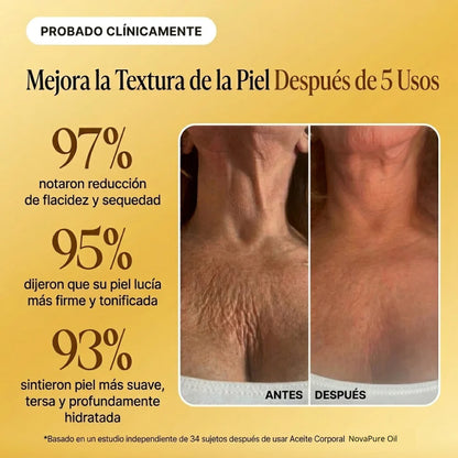 NovaPure Oil® Aceite corporal de seda