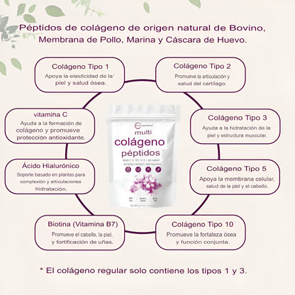 Colágeno 5 en 1 – Piel, Cabello y Articulaciones