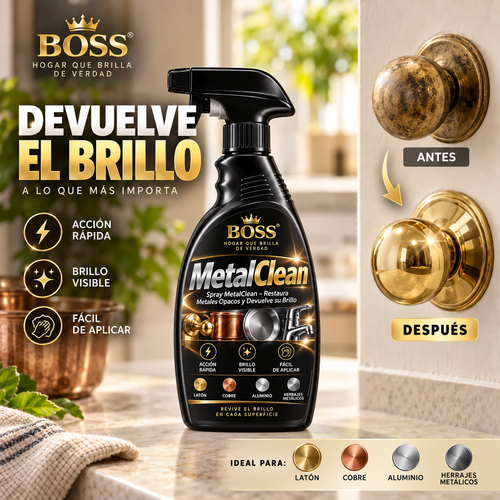Spray MetalClean – Removedor Instantáneo De Latón y Cobre