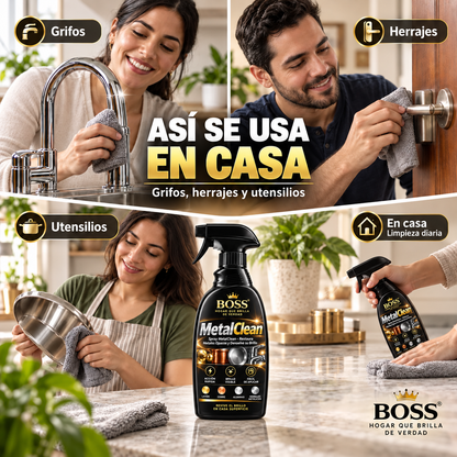 Spray MetalClean – Removedor Instantáneo De Latón y Cobre