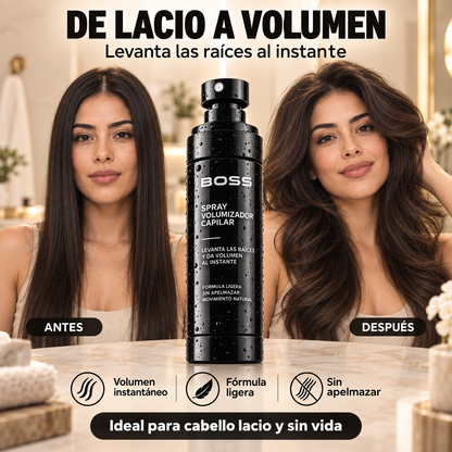 Spray Volumizador Capilar – Levanta las Raíces y Da Volumen al Instante