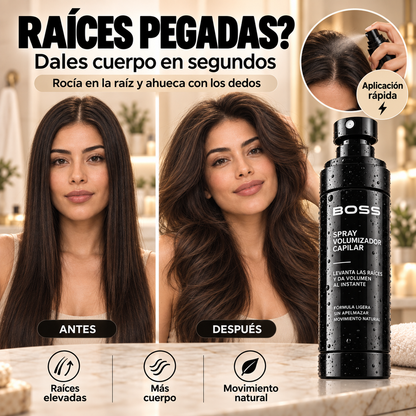 Spray Volumizador Capilar – Levanta las Raíces y Da Volumen al Instante