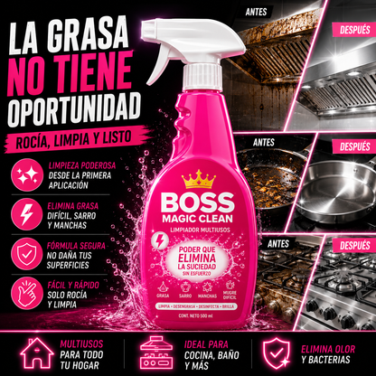 BOSS MAGIC CLEAN - Control Total de la Grasa