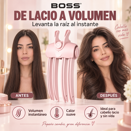 Clip Voluminizador de Raíz – Levanta la Raíz y Da Volumen al Instante