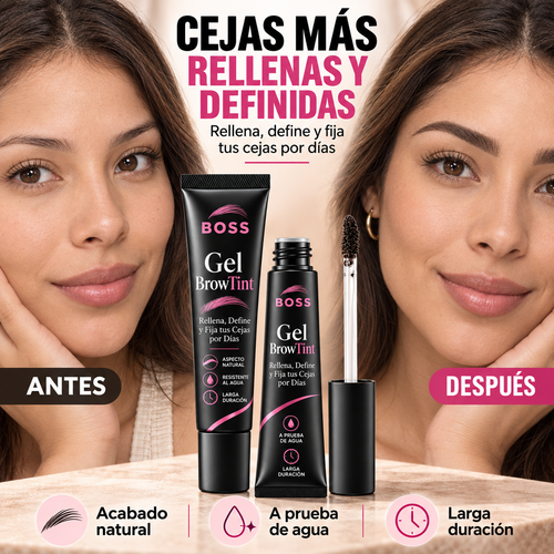 Gel BrowTint – Rellena, Define y Fija tus Cejas por Días