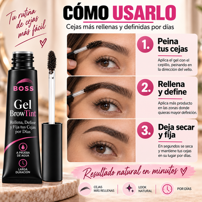 Gel BrowTint – Rellena, Define y Fija tus Cejas por Días