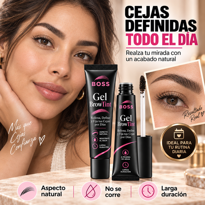 Gel BrowTint – Rellena, Define y Fija tus Cejas por Días