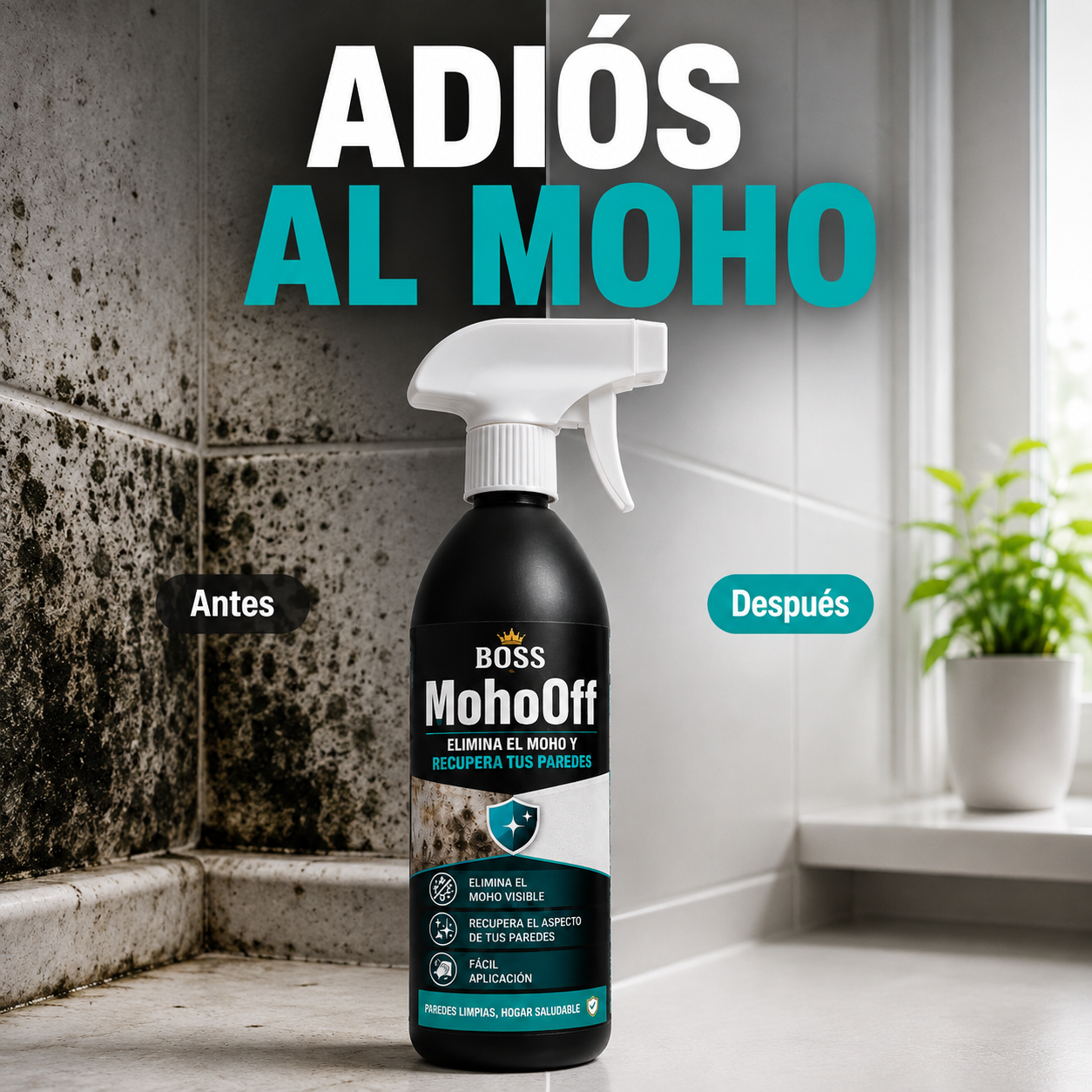 MohoOff – Elimina el Moho y Recupera tus Paredes