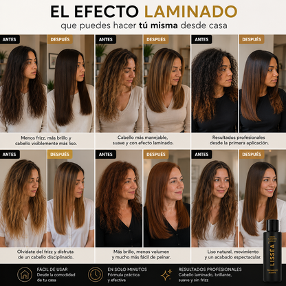 LISSÉA™-Laminado Capilar Instantáneo Desde Casa