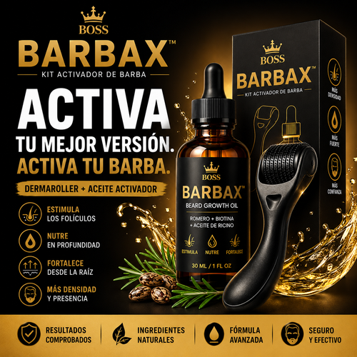 Boss BARBAX™   | Kit Activador de Barba BARBAX™