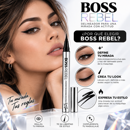 BOSS REBEL - Delineador para una mirada con actitud