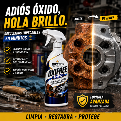 👑BOSS OxiFree Pro | Elimina el Óxido y Restaura el Metal