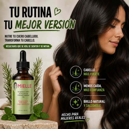 Mielle Rosemary Oil – Reduce La Caída Y Estimula El Crecimiento