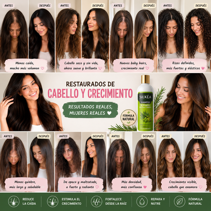 SILKÉA-Tratamiento Herbal de Recuperación Capilar