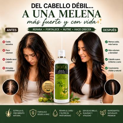 SILKÉA-Tratamiento Herbal de Recuperación Capilar
