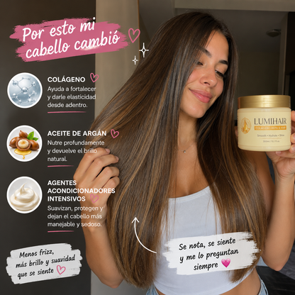LUMIHAIR-Tratamiento Viral De Transformación Capilar