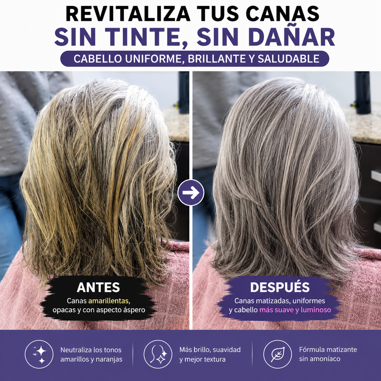 BOSS PLATINÉ-Efecto Platinado Sin Tinte