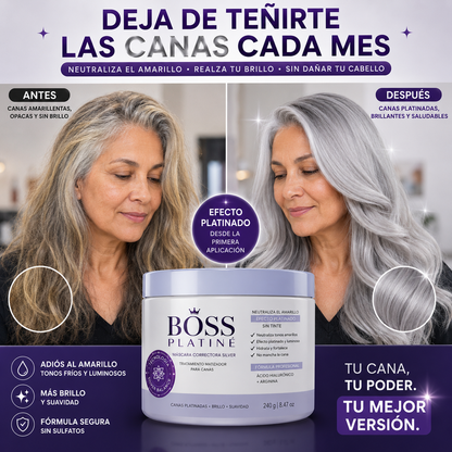 BOSS PLATINÉ-Efecto Platinado Sin Tinte
