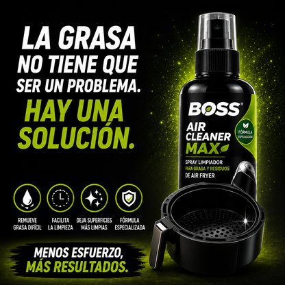 AIR CLEANER MAX | Spray limpiador para grasa y residuos de Air Fryer