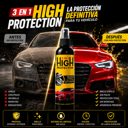 High Protection 3 en 1 – Limpia, Protege y Renueva en Minutos