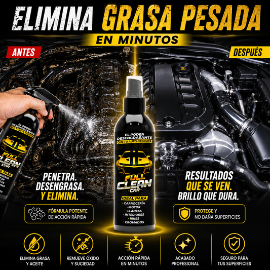 Full Clean Car – Recupera el Aspecto Como Nuevo