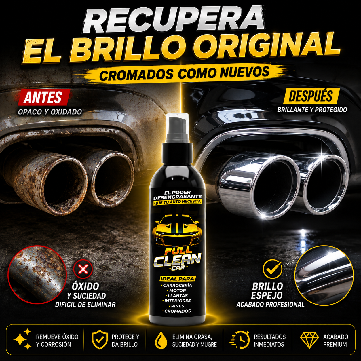 Full Clean Car – Recupera el Aspecto Como Nuevo