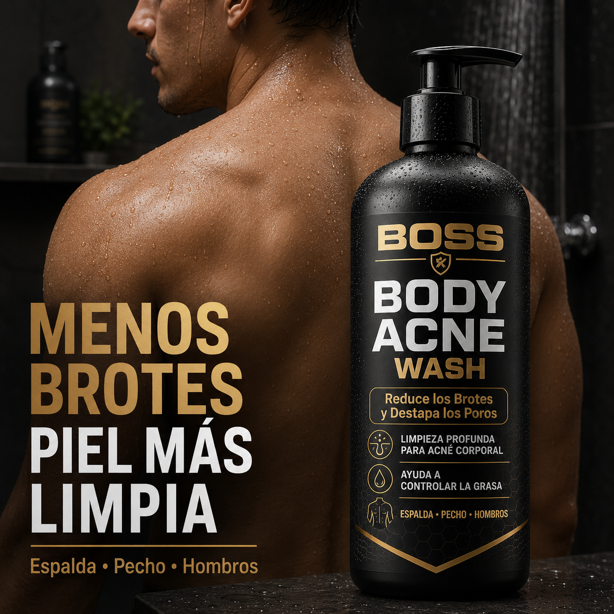 Body Acne Wash – Reduce los Brotes y Destapa los Poros