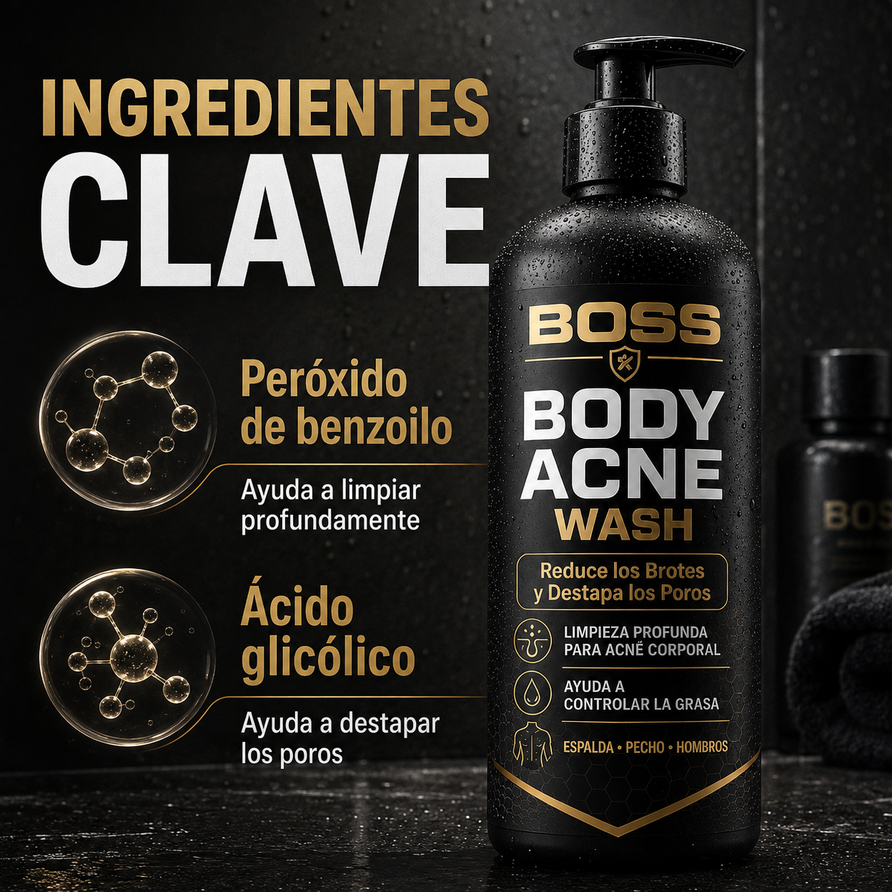 Body Acne Wash – Reduce los Brotes y Destapa los Poros