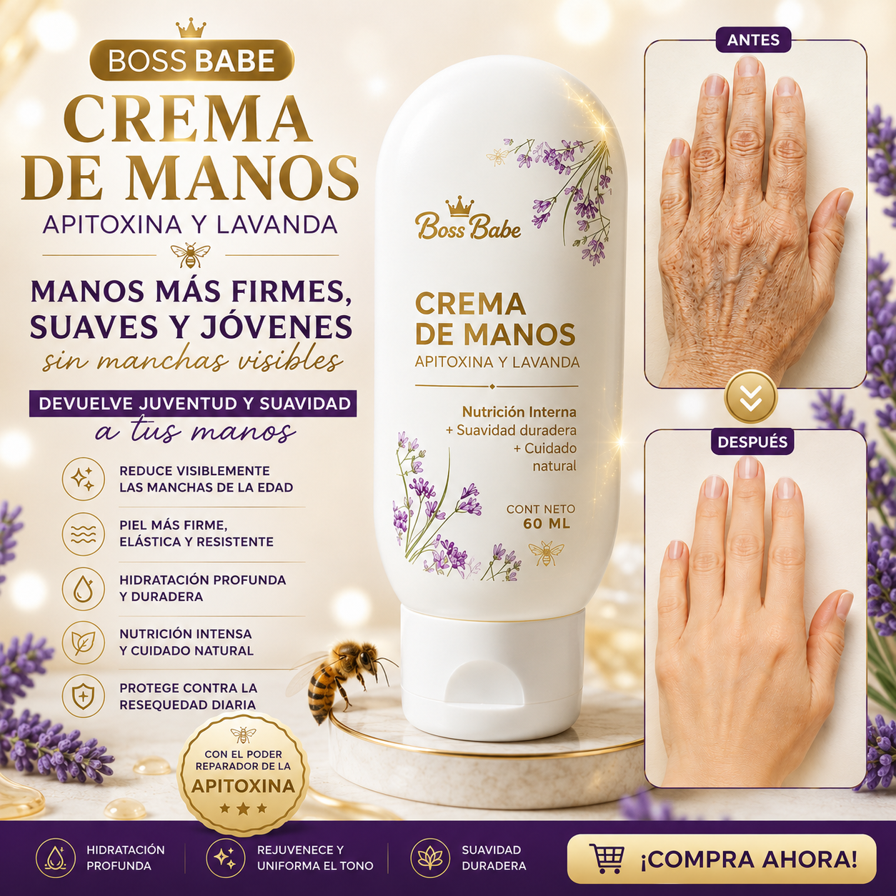 Élavéa Hands-Mejora la Apariencia de Manchas y Piel Envejecida
