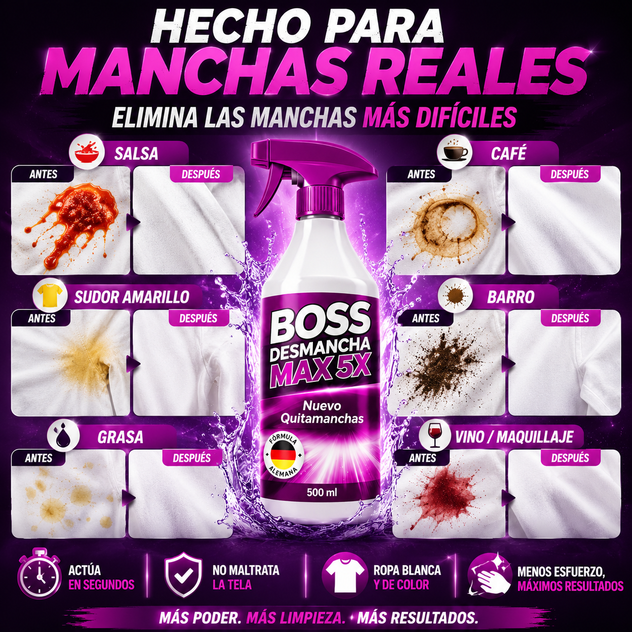 Boss Desmancha Max 5X