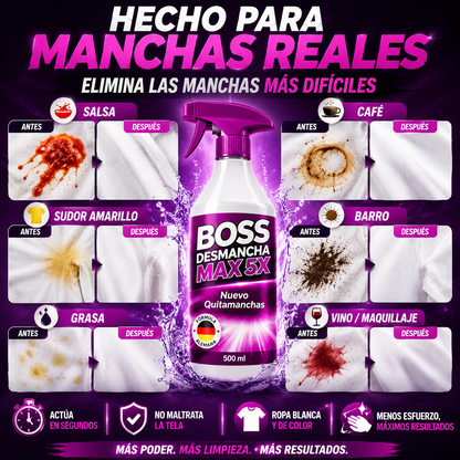 Boss Desmancha Max 5X