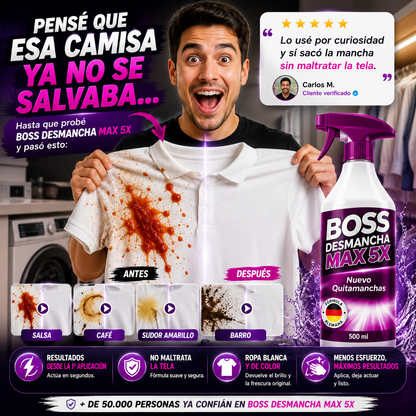 Boss Desmancha Max 5X