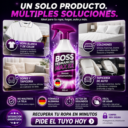 Boss Desmancha Max 5X