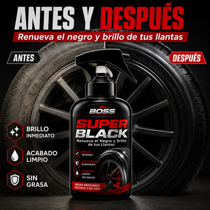 Super Black – Renueva el Negro y Brillo de tus Llantas