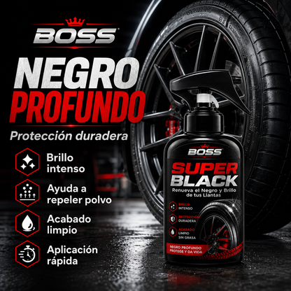 Super Black – Renueva el Negro y Brillo de tus Llantas