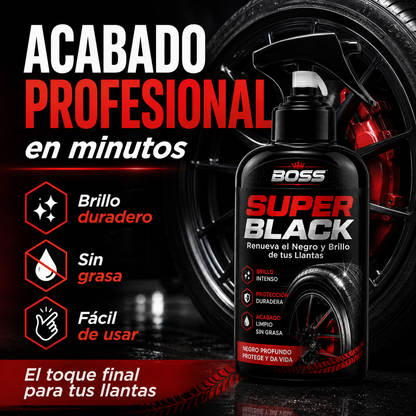 Super Black – Renueva el Negro y Brillo de tus Llantas