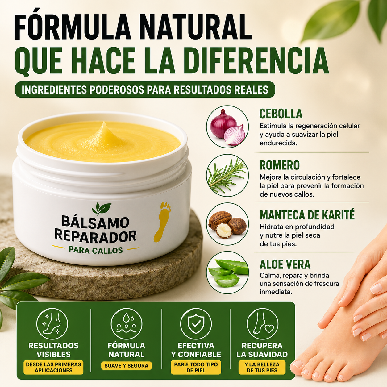 Bálsamo Reparador para Callos – Suaviza y Restaura tus Pies