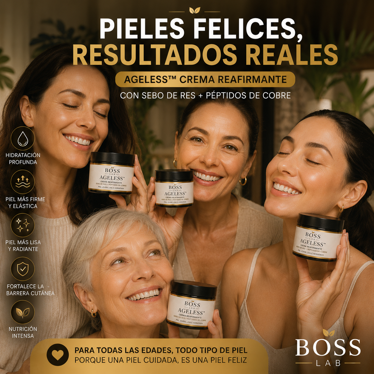 BOSS AGELESS™ – El Ritual Diario para una Piel Firme y Radiante